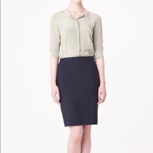 MM LaFleur Pêche Dress Rare Size 0 Blue Green